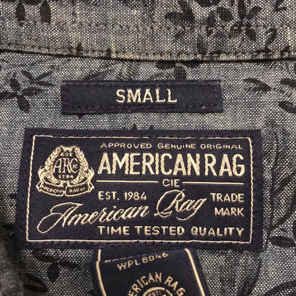 *NEW* American Rag Floral Button Down Shirt - Picture 3 of 3